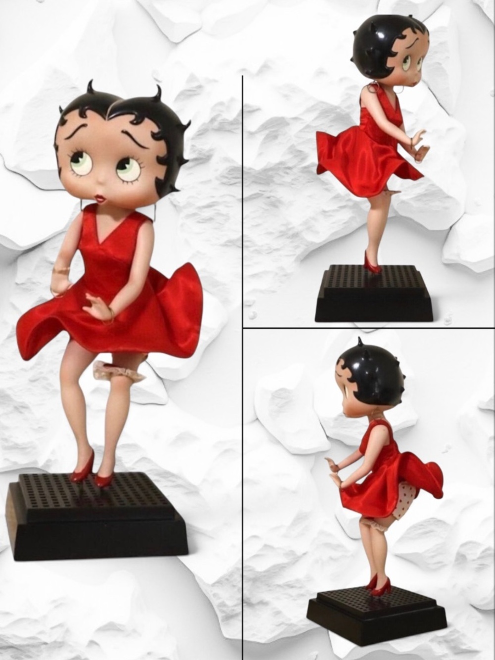 Betty Boop Porcelain Statuette 1995 Toast of The Town